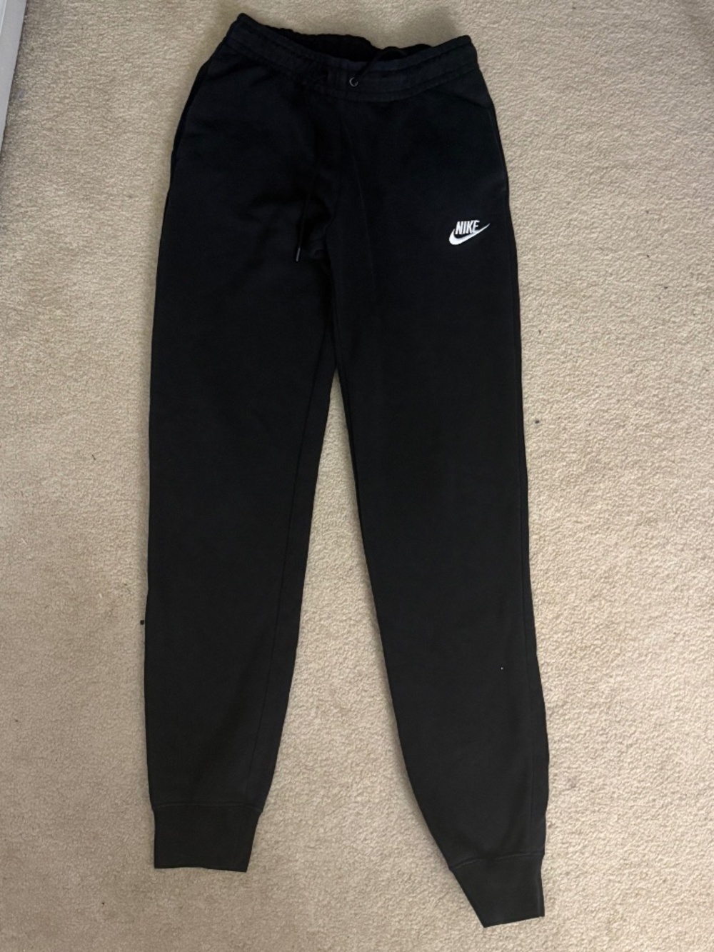 Black nike jogger sweat pants Size XS